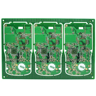 Impedans 6-lapisan Kawalan Papan Litar PCB Gold